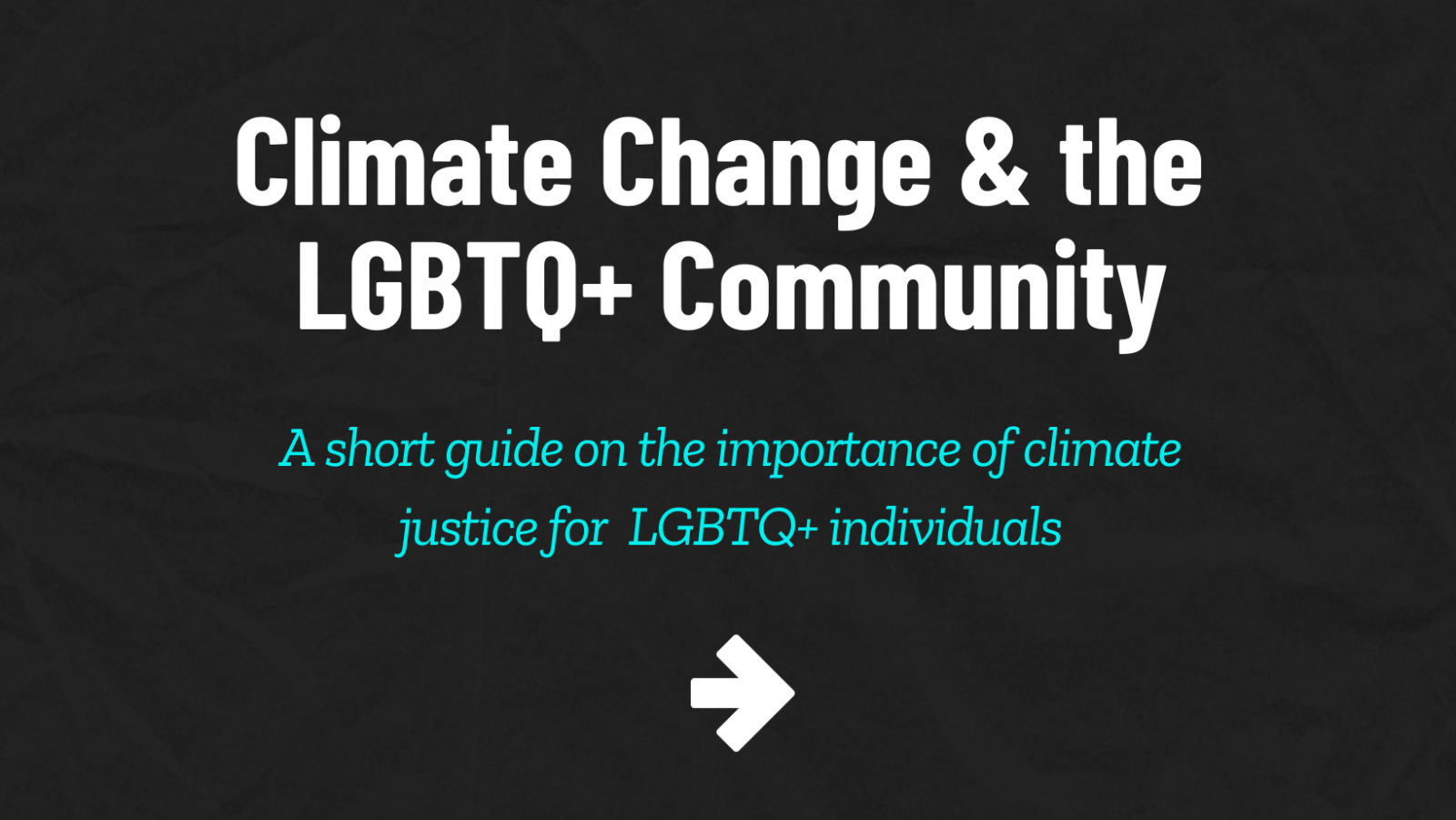 Climate Change and the LGBTQ+ Community (2)